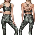 Good American NWT Wild Night Bra In Jungle Size 1 Photo 2