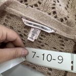 Victoria's Secret Cardigan Womens Small Pink Cropped Tie Front Open Knit Bolero Photo 2