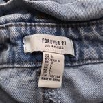 Forever 21  Denim High Rise Paper Bag Waist Size L Photo 3