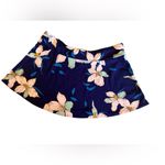 Lands' End  Tropical Print Swim Skirt End swim skirt, featuring a navy blue Photo 2