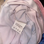 Woman’s Cloolme pink blue tie dye maternity dress NWT medium Photo 4