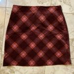 Forever 21 Red Plaid Mini Skirt Photo 1