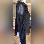 Franco Black dress shirt Size M Photo 3