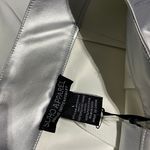 Soho Apparel Young Contemporary Silver Maxi skirt side pockets Junior L| NWT Photo 6