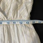 Loft Womens Cotton Metallic Thread Dress Tassel Tie Sleeveless Wrap White 4P Photo 12