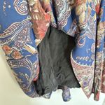 Free People High Plains Tunic Dress Size Small Blue Vintage Floral Print Boho Photo 8