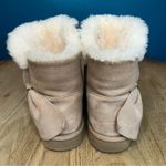 UGG  Classic Mini Twist Ankle Boots Suede Fur Lined Blush Pink Women’s Size 8 Photo 2