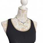 Sparkle Black Basic Tank Top Women's Medium Sleeveless Stretchy Layering Shirt Blue Photo 2