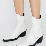 Nasty Gal Gently Loved  Leather Ankle Western Boots Photo 0