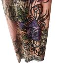 Ocean Breeze Y2k Size Large Butterfly Rhinestone Fairy Grunge Biker Mini‎ Dress Photo 2