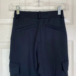 Buffbunny Collection BUFFBUNNY Presidential Cargo Pants Black Technical Size XS Sleek Stretchy Jogger Photo 6