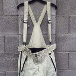 Body Glove Vintage  Ski & Snow Bib Pants M Beige Black Men's Med Photo 1