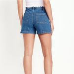 Old Navy High Waisted Jean Trouser Shorts Photo 1
