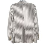 Ralph Lauren Polo Blazer Jacket Womens 10 Striped Lion Crest Patch Photo 7