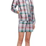 Adidas X Noah NYC Multicolor Edition Check Jacket Size Medium NWT Pink Photo 4