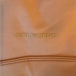 Girlfriend Collective NWT  Brown Zip-Up Crop Top Sports Bra Sz S Photo 5