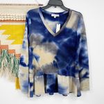 Anthropologie  Eri + Ali Tie Dye Peplum Top NWT XS Photo 3