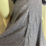 Toad & Co Dress Cue Wrap Style Organic Cotton Tencel Spandex Medium Tie Waist Purple Photo 9