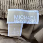 Michael Kors Women’s Tan Wide Leg Elastic Waistband Trousers Pants Size Large Photo 7