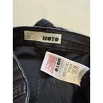 Topshop  Moto Shorts Womens 26" Black Stretch 1" Inseam High Rise Travel Vacation Photo 2