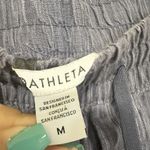 Athleta Retreat Linen Ankle Pants Womens Size Medium Minimalist Neutral Resort Photo 8