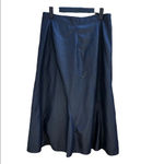 Rebecca Taylor  FAUX LEATHER MIDI SKIRT Photo 2