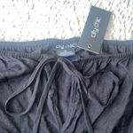 City Chic Erica Jumpsuit Wide Leg Tassel Ties Puff Sleeve Black XL / 22 Photo 9