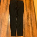 Old Navy  pants women’s medium black Stevie Swiss dots stretch pant ankle length Photo 3