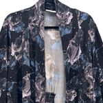 Susan Graver  Liquid Knit‎ Cardigan Black XL Photo 2