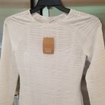 Reformation 💕💕 Dee Dress ~ Long Sleeve Mini Ivory Small S NWT Photo 9