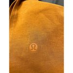 Lululemon Dress Womens 4 All Yours Tank Maxi Butternut Brown Orange High Low Hem Photo 3