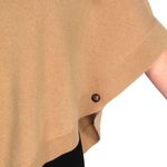 Tyler Boe 100% Cashmere Cape Size Large Tan Capsule Leather Straps MSRP $260.00 Photo 1