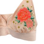 Victoria's Secret Victoria’s Secret Pink Floral Embroidered Bralette Photo 7