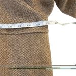 70s Vintage Stone Brown Tweed Cape Style Trench Coat Womens Small/Medium USA Size undefined Photo 6