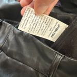 SheIn Faux Leather Stretch Straight Leg Pants Trousers - Petite Small Photo 7