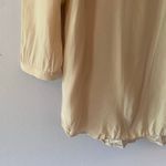 Amanda Uprichard Pink 100 Silk Lace-Up Long Sleeve Tunic Mini Dress Women Medium Photo 5