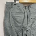 Gap  16 Gray Outseam Stripe Stretch True Straight Dress Pants Photo 4