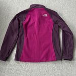 The North Face Pink and Purple Fleece Jacket Photo 4