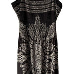 Ocean Blue Medium Tall Gray Bohemian Festival Maxi Dress Photo 0