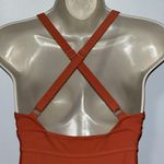 Cupshe One Peice Swimsuit w O-Ring Rust Orange Women’s L Large Photo 4