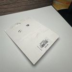 Loft Hoop Pink & Clear Rhinestone Gold Tone Pierced Earrings NWT $29.50 Photo 5