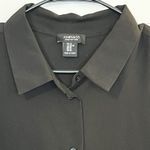 Jones New York Jones & Co Womens Plus 2X Black Button Up Shirt Blouse Long Sleeve Top Light Photo 1