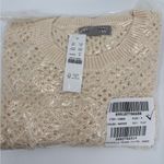 J.Crew  Pointelle crewneck sweater with fringe Photo 4