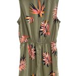 A New Day Green Floral Romper Photo 2