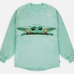 Disney Star Wars Baby Yoda Mint Green Sweatshirt Photo 0