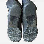 Alexander McQueen  Black Leather Skull Chain Gothic Statement Boots Size 38.5/8US Photo 7