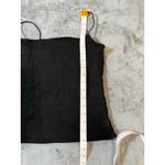 Madewell NWOT  Jet Black Squareneck‎ Tank Top SZ Medium Y2K Stretch Causal Cotton Photo 7