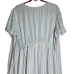 Old Navy  Linen Blend Midi Dress Button Front Casual Comfort Size XXL Photo 4
