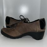 Merrell Veranda Leather Tie Clog Shoes Cloudy Brown Women’s Sz 6 Photo 5