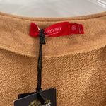 n:philanthropy Mini Wrap Sweater Dress Camel 3/4 Sleeve Size XS New With Tags Photo 4